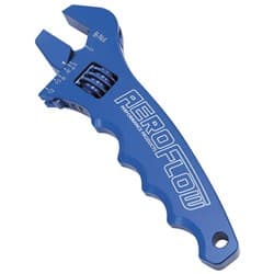 ADJUSTABLE WRENCH GRIP SPANNERBLUE -3AN TO -12AN
