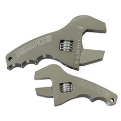 ADJUSTABLE WRENCH GRIP SPANNER1 X SMALL & 1 X LARGE SHORTY