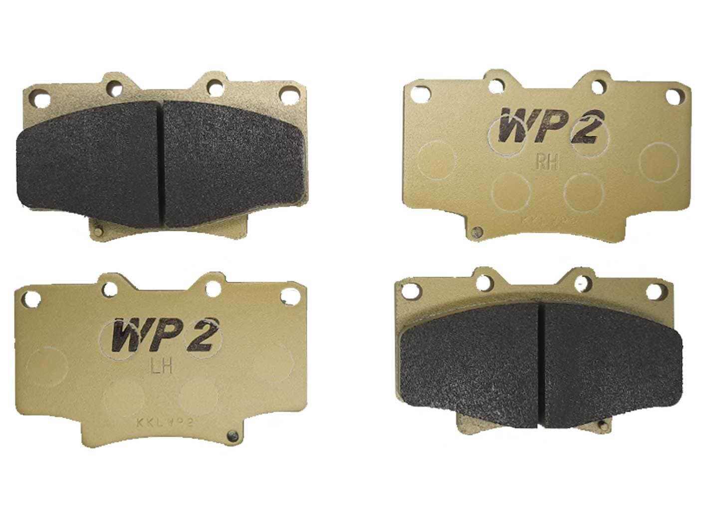 WinmaX WP2 4x4 Heavy Duty Brake Pads Toyota Landcruiser 80 series - WinmaX WP2 Brake Pads