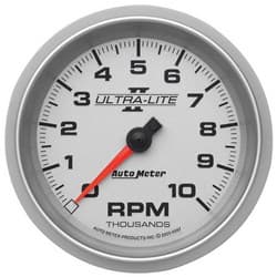 3-3/8 TACH, 10,000 RPM, IN-DA 3-3/8 ULTRA-LITE II AUTO METER - 4997